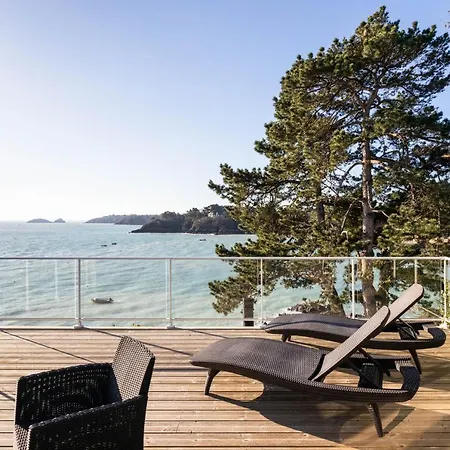 Jardin Sur L'Eau - Appt Vue Mer Cancale Exterior photo