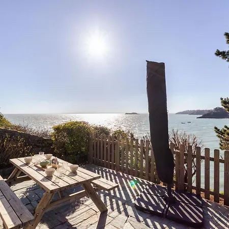 Jardin Sur L'Eau - Appt Vue Mer Cancale Exterior photo